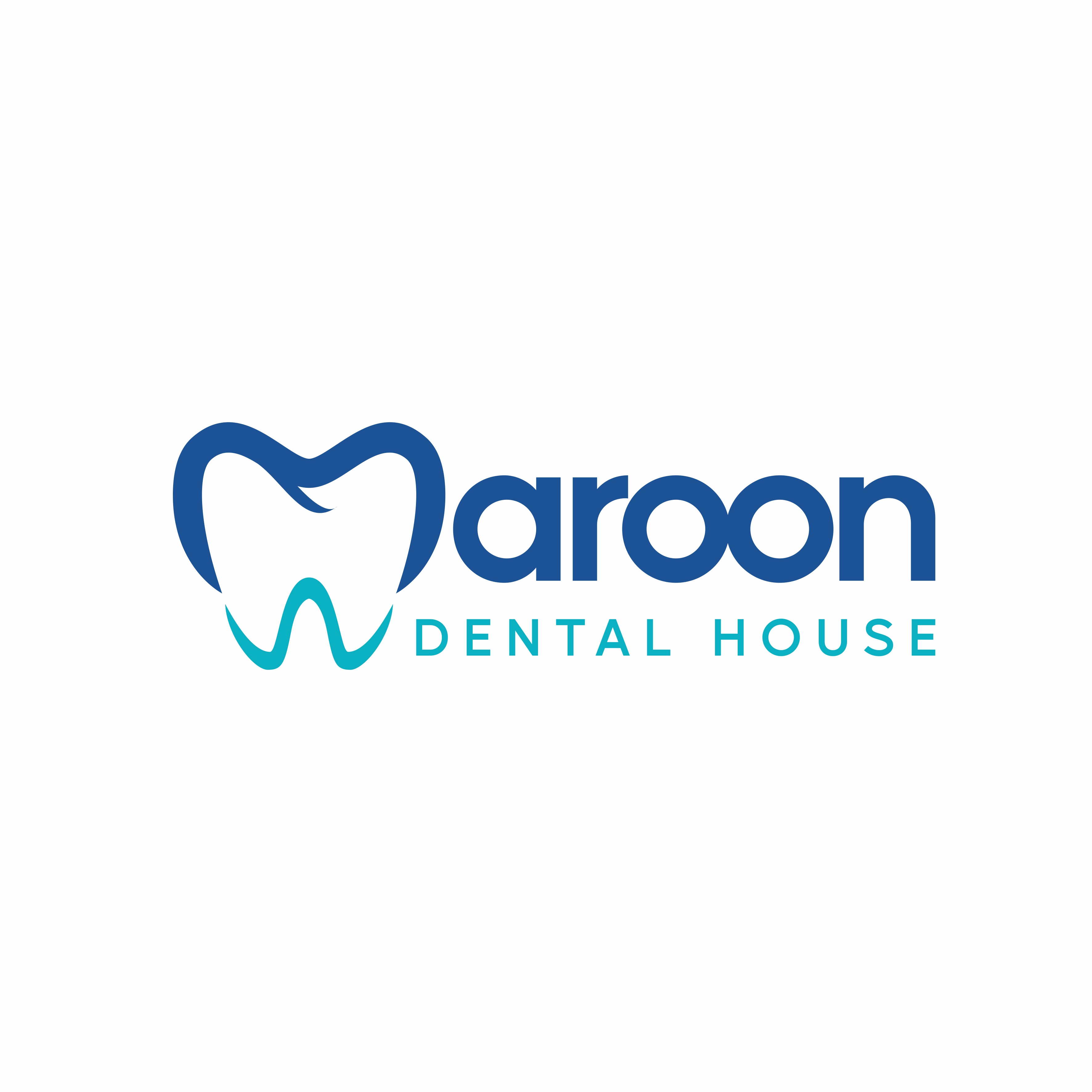 Logo Maroon Dental House - Klinik Gigi Depok Bogor